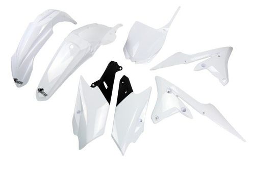 סט פלסטיקה קומפלט UFO לבן עבור ימאהה BUDY KIT YAMAHA YZF 250/450 2014-2018