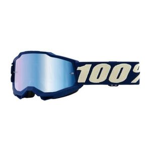 משקפי אבק לנוער 100% כחול עדשת מראה – STRATA 2 JUNIOR GOGGLE