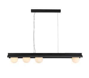 מנורת תליה 32W TOP שחור סמיקום - Semicom