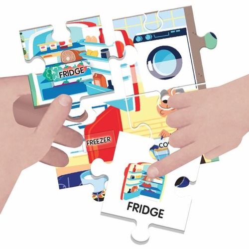 פאזל מילון הבית שלנו מבית HEADU