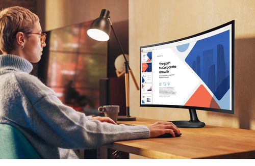 מסך מחשב קעור ''Samsung S27D362GAM 27