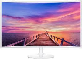 מסך מחשב קעור Samsung C27F391FHR 27 צבע לבן 