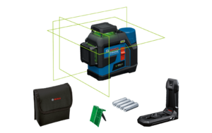 פלס לייזר צלב ירוק בוש GLL 12V-100-33 CG BOSCH