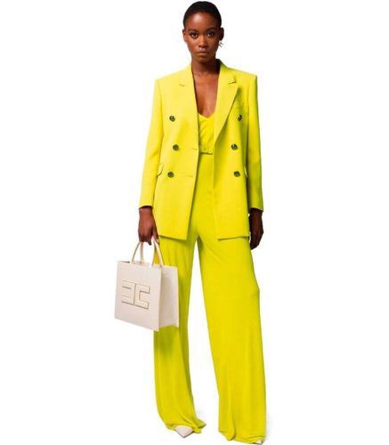 ELISABETTA FRANCHI CEDAR BELTED JUMPSUIT