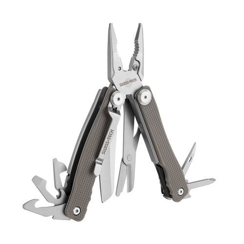 מולטיטול רב תכליתי WILD 15-ב-1 עם קליפס לחגורה - Swiss+Tech Tech WILD
