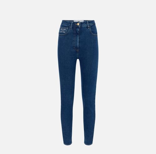 Jeans with logo