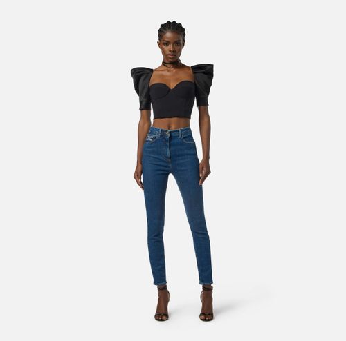 Jeans with logo