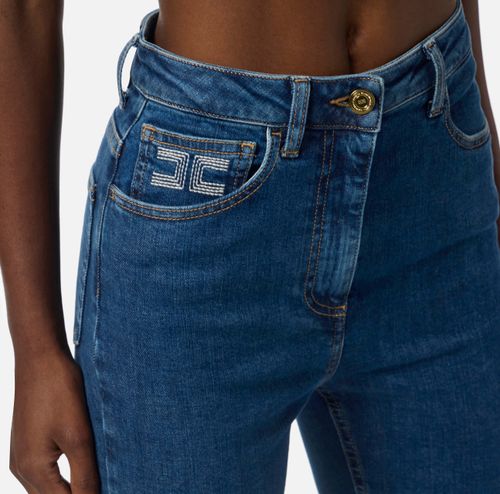 Jeans with logo