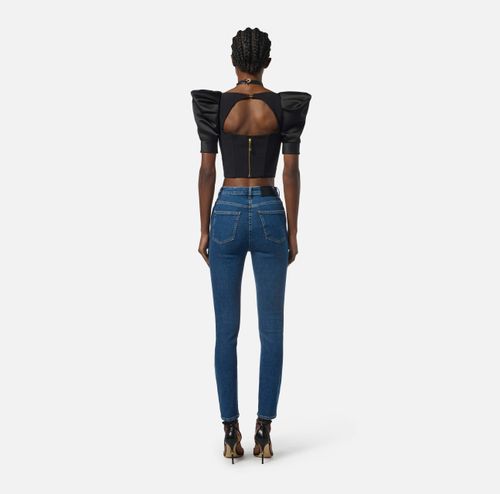Jeans with logo