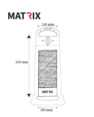 תנור חימום רצפתי דגם Magmaמטריקס Matrix