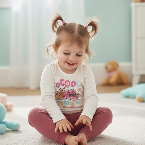 סט ג'רזי בנות יחידת החילוץ קרם BUBU