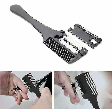 מסרק דילול עם סכין