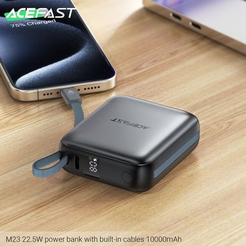 מטען נייד M23-10000 22.5W power bank with cable