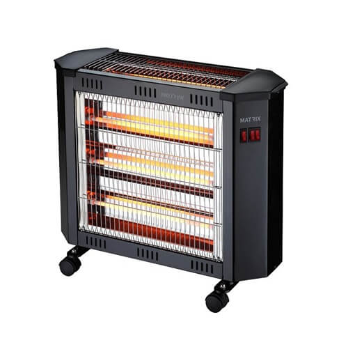 תנור חימום רצפתי 2400W קוורץ Matrix