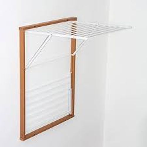 מתלה ייבוש כביסה לקיר כפול דובדבן KEVIN wall drying rack