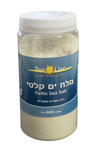 מלח ים קלטי - 400 גרם 
