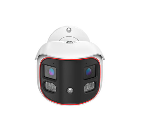 מצלמת צינור פנורמית דו-עדשתית 8MP עם זווית רחבה 180 מעלות