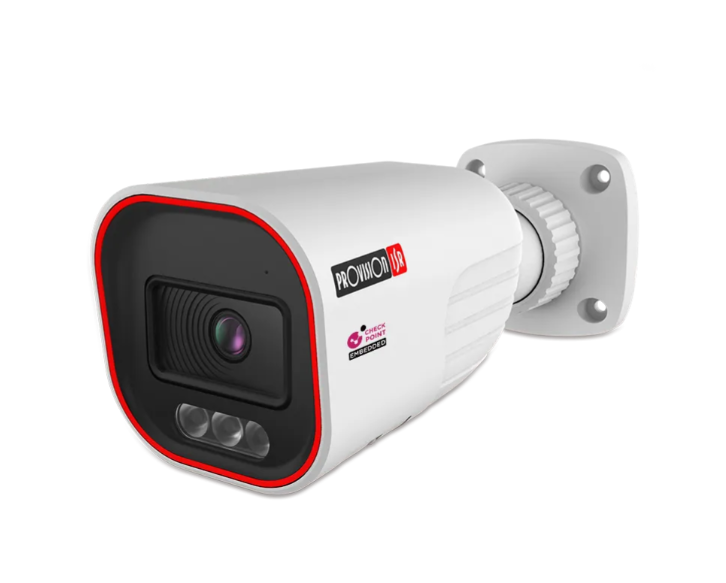 מצלמת צינור Provision iP Rainbow Hybrid Led Active Deterrence 4MP BMH-340ADN-MVF-V4 / WDR / 40M IR / Motorized 2.8-12MM