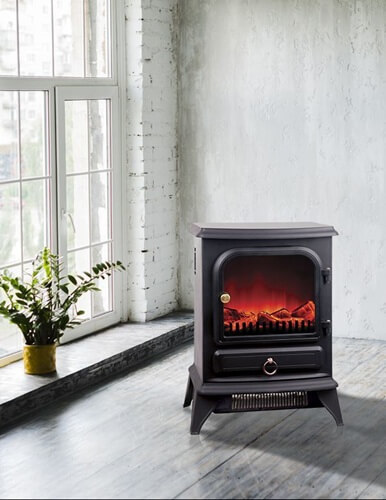 קמין חשמלי דקורטיבי 1800W דגם Flame Matrix