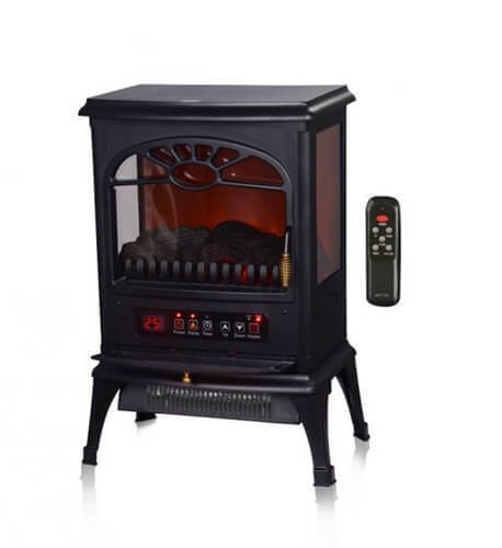 קמין חשמלי דקורטיבי כולל שלט 1800W דגם Blaze Matrix
