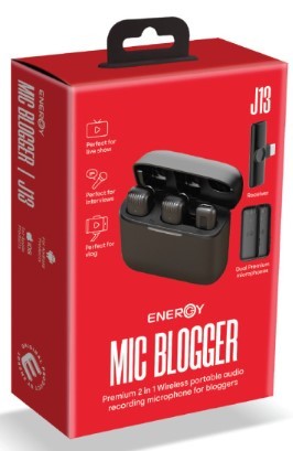 מיקרופון אלחוטי Energy J13 iPhone