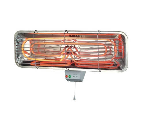 תנור אמבטיה כפול נירוסטה 2200W