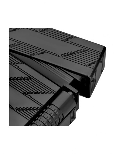 מצית S.T. Dupont Monogram Black Matt PVD – דגם C23179