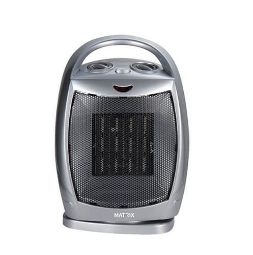 מפזר חום קרמי עומד + צידוד 2,000W דגם PTC Matrix
