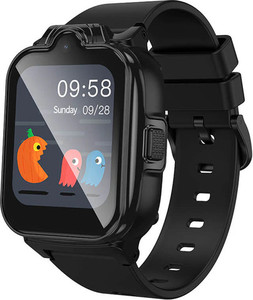 שעון חכם לילדים מעקב GPS תקשורת 4G עם לחצן מצוקה HOCO Y104 שחור