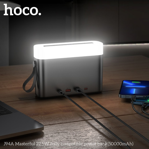 סוללת גיבוי J94A 50,000mAh 22.5W מטען נייד מבית HOCO