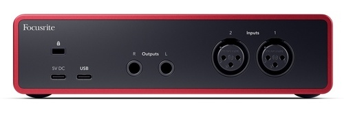כרטיס קול 2 כניסות 2 יציאות FOCUSRITE SCARLETT 2I2 4th Gen