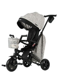 תלת אופן מתקפל 6 ב 1 Minene X Qplay NOVA פרחוני מודפס 2024