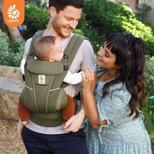 מנשא לתינוק Ergobaby Omni Breeze - צבע זית olive green 