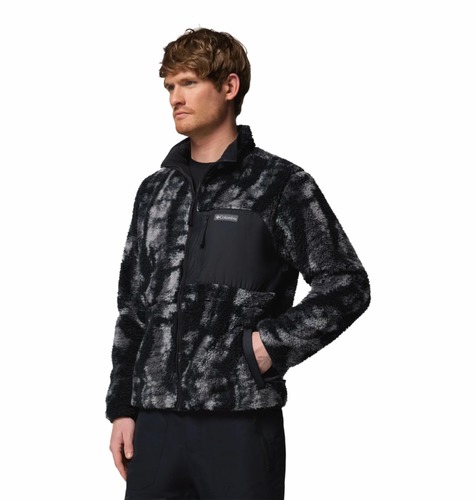 פליז גברים Winter Pass Reversible Fleece שחור - Columbia(קולומביה)
