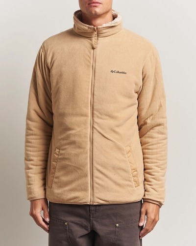 פליז גברים Winter Pass Reversible Fleece חום/אפור - Columbia(קולומביה)