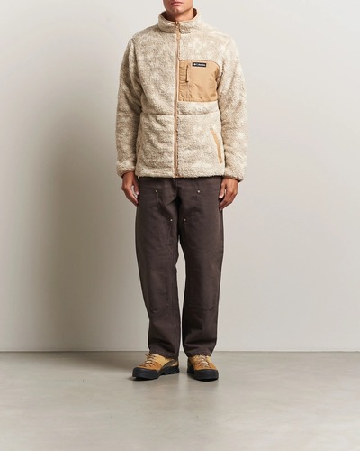 פליז גברים Winter Pass Reversible Fleece חום/אפור - Columbia(קולומביה)