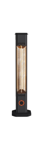 תנור חוץ קרבון עומד/שוכב 2000W ‏Electro Hanan EL-3250