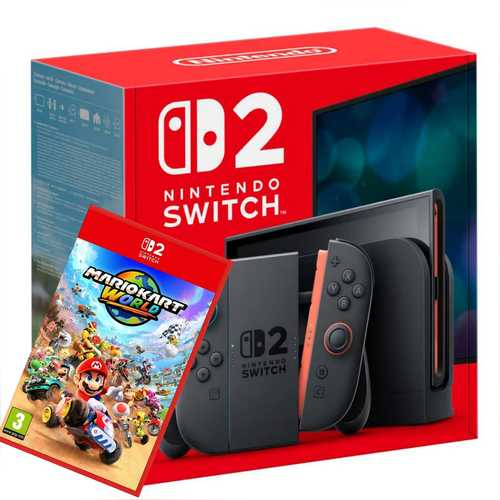 NINTENDO SWITCH 2 + GAME MARIO KART WORLD
