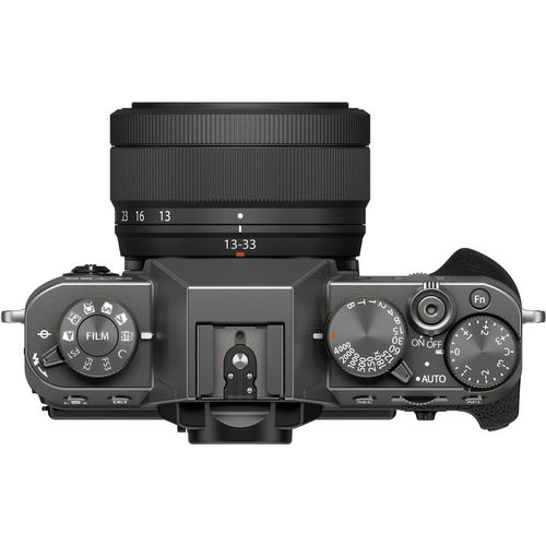 מצלמה FUJIFILM X-T30 III kit 13-33mm f/3.5-6.3 Lens (Charcoal Silver)