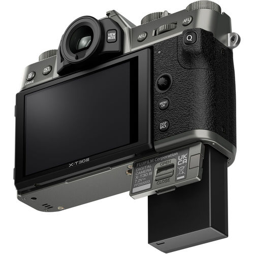 מצלמה FUJIFILM X-T30 III kit 13-33mm f/3.5-6.3 Lens (Charcoal Silver)