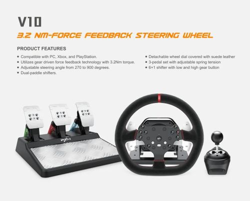 PXN V10 PLAYSTATION 5 כולל מתאם PXN N5