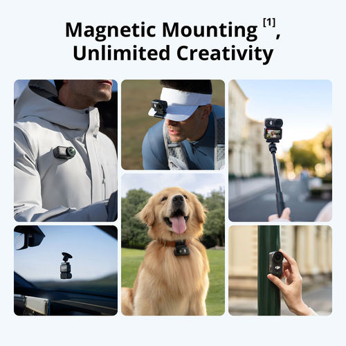 מצלמת אקסטרים DJI Osmo Nano Standard Combo (64GB) יבואן רשמי