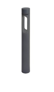 עמוד תאורה SPLIT 12W IP65 גודל 80 ס"מ שחור סמיקום - Semicom