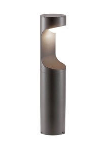 עמוד תאורה PIRAN 10W IP65 גודל 40 ס"מ בזלת סמיקום - Semicom