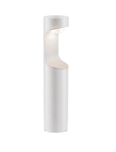 עמוד תאורה PIRAN 10W IP65 גודל 40 ס"מ לבן סמיקום - Semicom