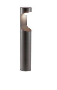 עמוד תאורה PIRAN 10W IP65 גודל 60 ס"מ בזלת סמיקום - Semicom