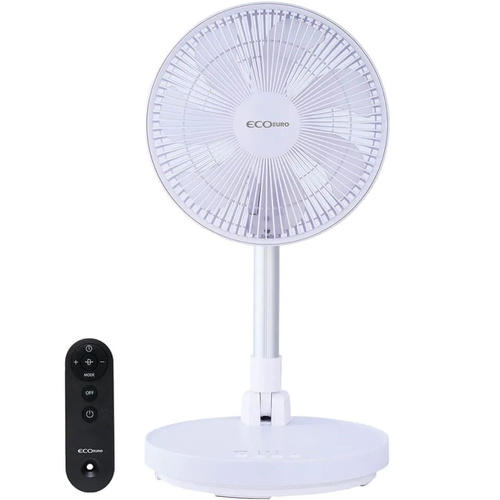 מאוורר נייד מצודד נטען מתקפל 10