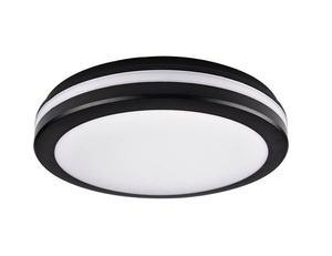 צמוד תקרה CCT IP65 30W LULU קוטר 30 ס"מ שחור סמיקום - Semicom