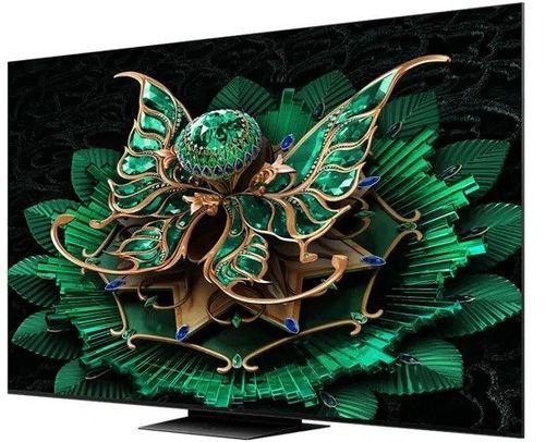 טלוויזיה חכמה 55 אינץ' TCL 4K QLED-MiniLED Google TV 55C7K - עם שמע B&O