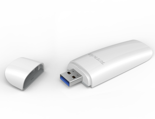 מתאם רשת ‎USB‎ ‏Dual Band Wi-Fi 6 מהיר במיוחד ‏Tenda U18